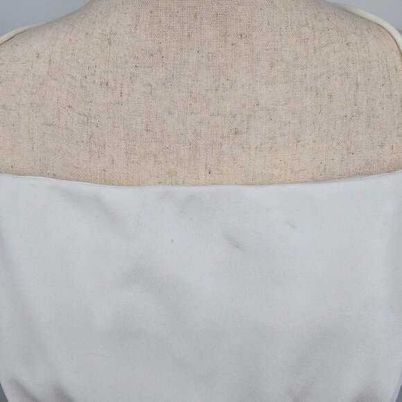 Adrianna Papell Ivory Cocktail Dress with Satin Bow - Picture 3 of 6